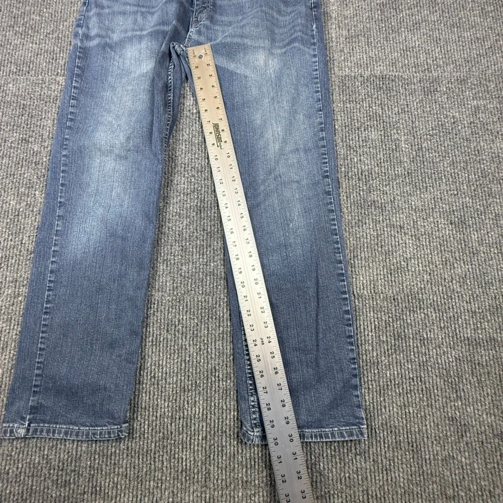 Levis 559 Relaxed Straight Jeans Mens 36x32 Blue Medium Wash Denim 00559-0457